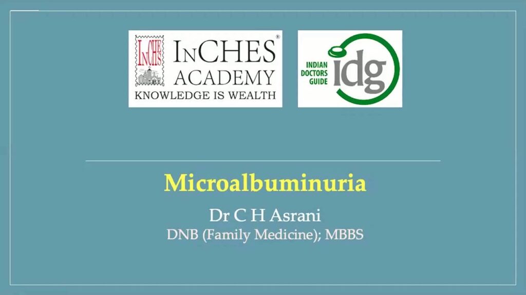 Webinar 3 – Lipid Profile with Apolipoprotein & microalbuminuria
